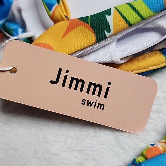 2555 NWT Jimmi Swim Macarena Set Size Medium - Picture 6 of 10